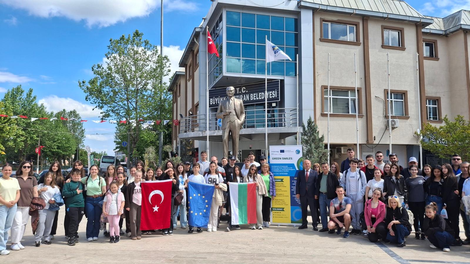 Eko yürüyüş Topolovgrad ve Büyükkarıştıran çocuklarını sevindirdi  /  Еко разходка зарадва децата на Тополовград и Буюккаръщъран - Görsel 3