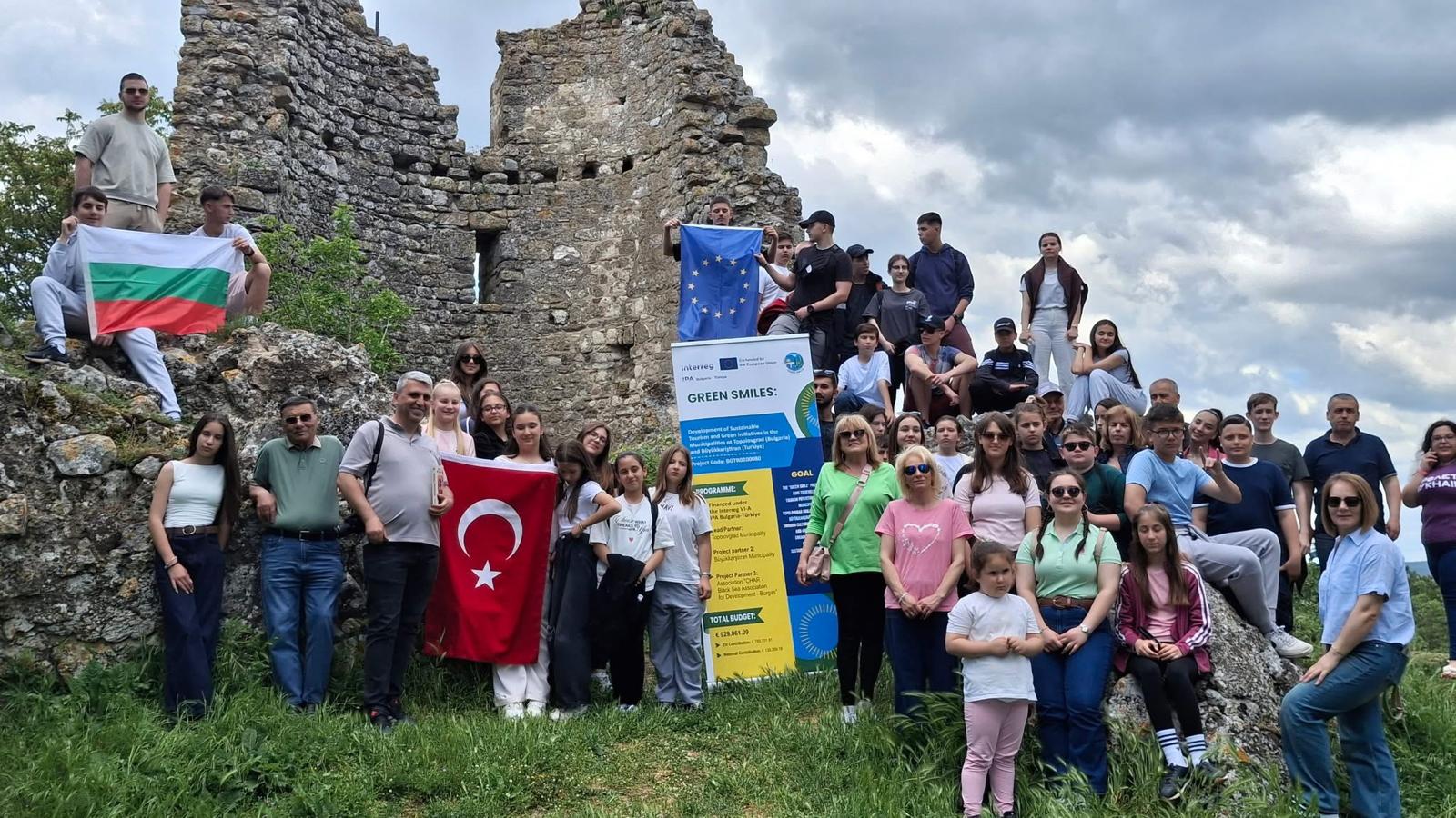 Eko yürüyüş Topolovgrad ve Büyükkarıştıran çocuklarını sevindirdi  /  Еко разходка зарадва децата на Тополовград и Буюккаръщъран - Görsel 36